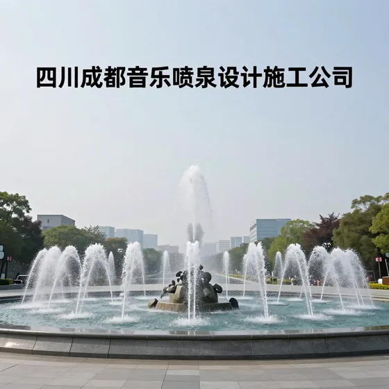 四川成都音乐喷泉设计施工公司